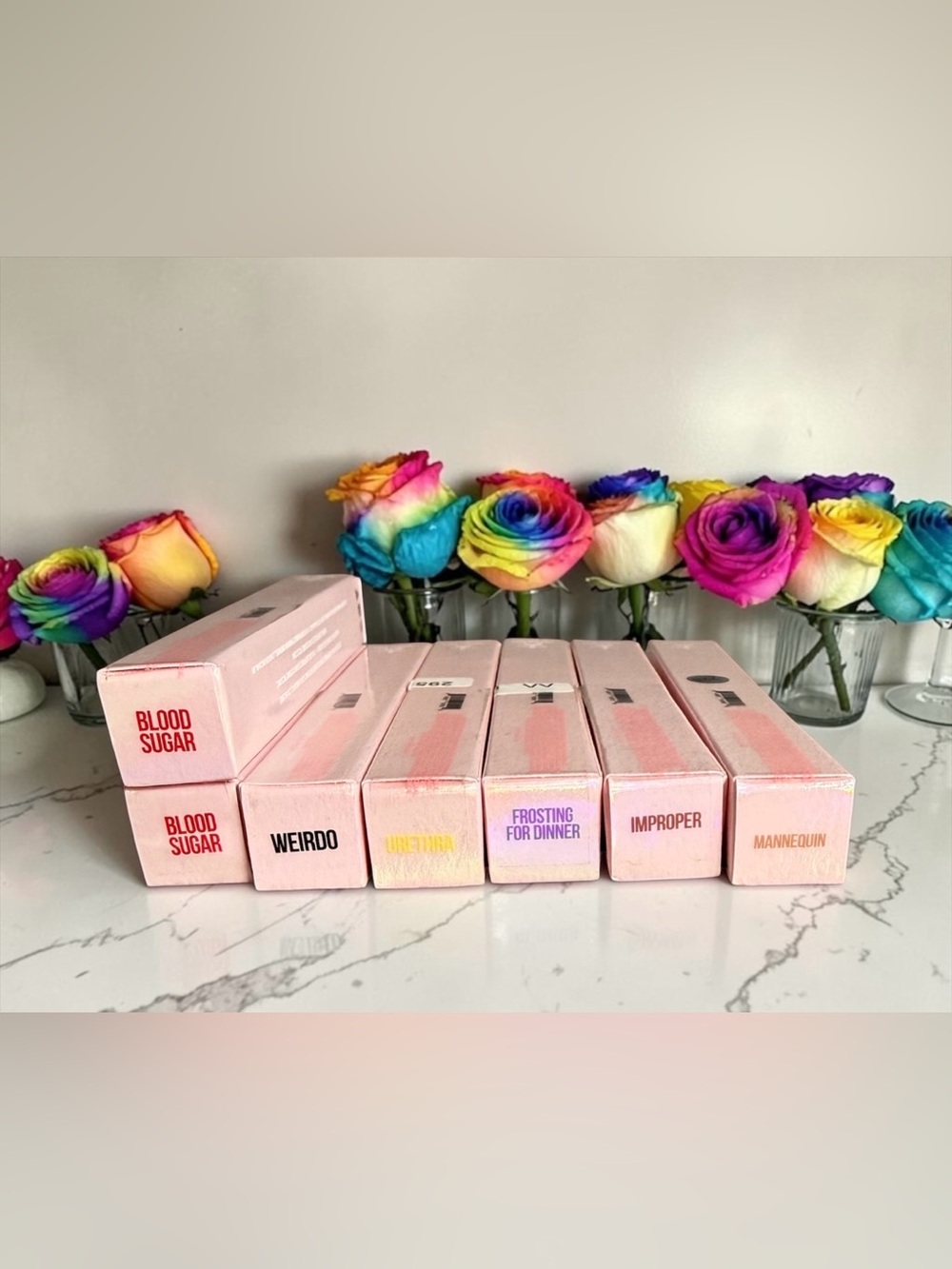 💜🩷JEFFREE STAR💜🩷Lot of 7 Supreme Glosses in Assorted Shades/NIB